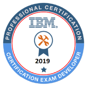 Certifiering Exam Developer 2019 en stjärna