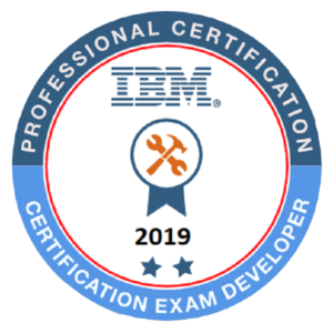 Certifiering Exam Developer 2019 två stjärnor